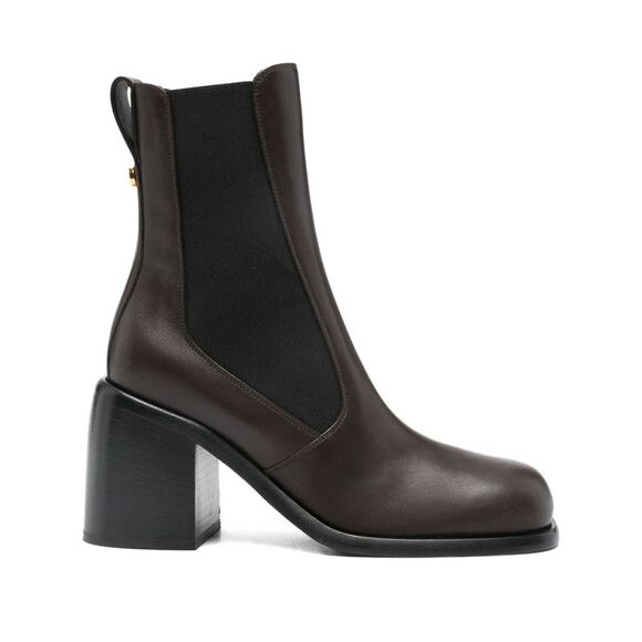 Sergio Rossi Women Leather Heel Boots